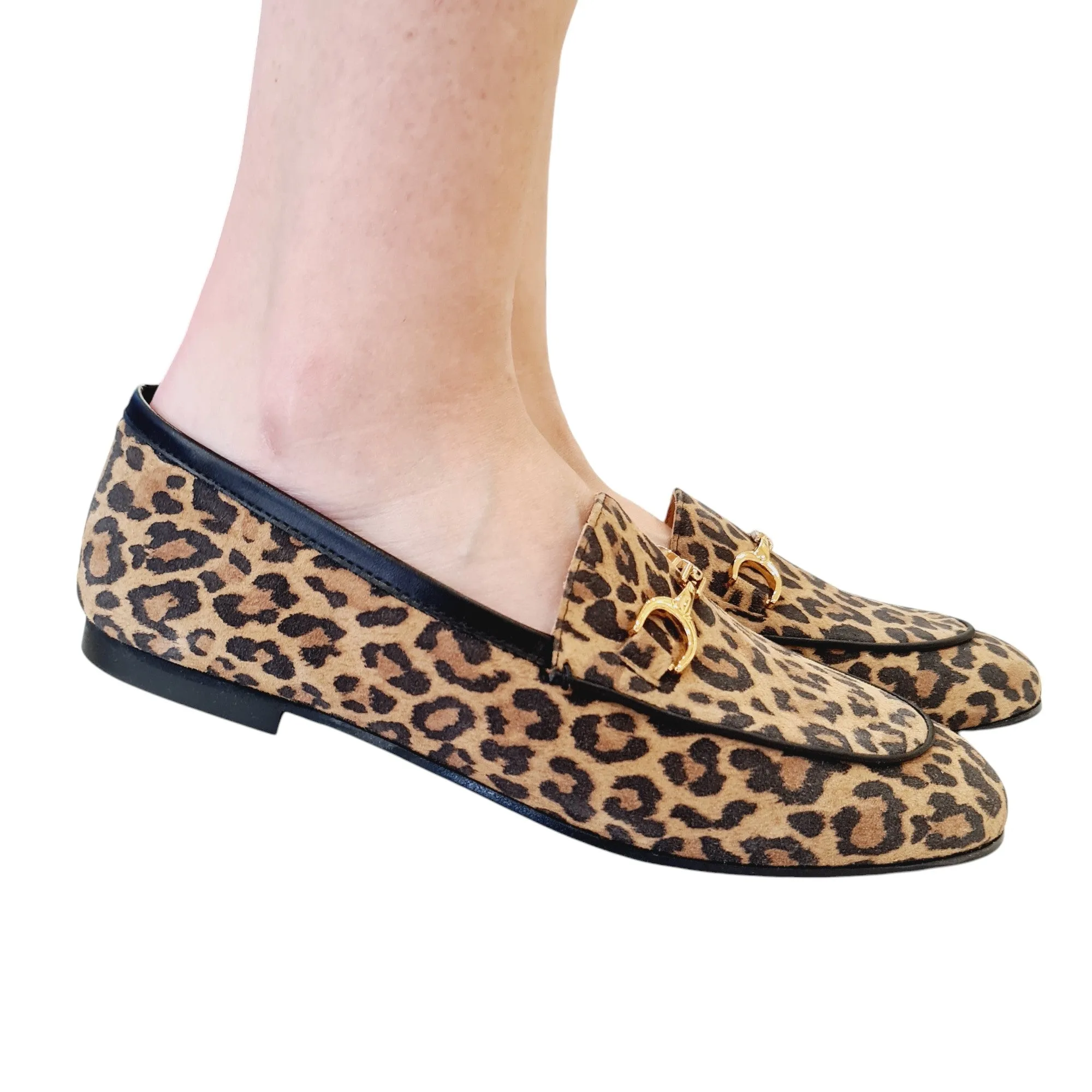 Gio+ Mocassino Donna Leopard  Rif.28