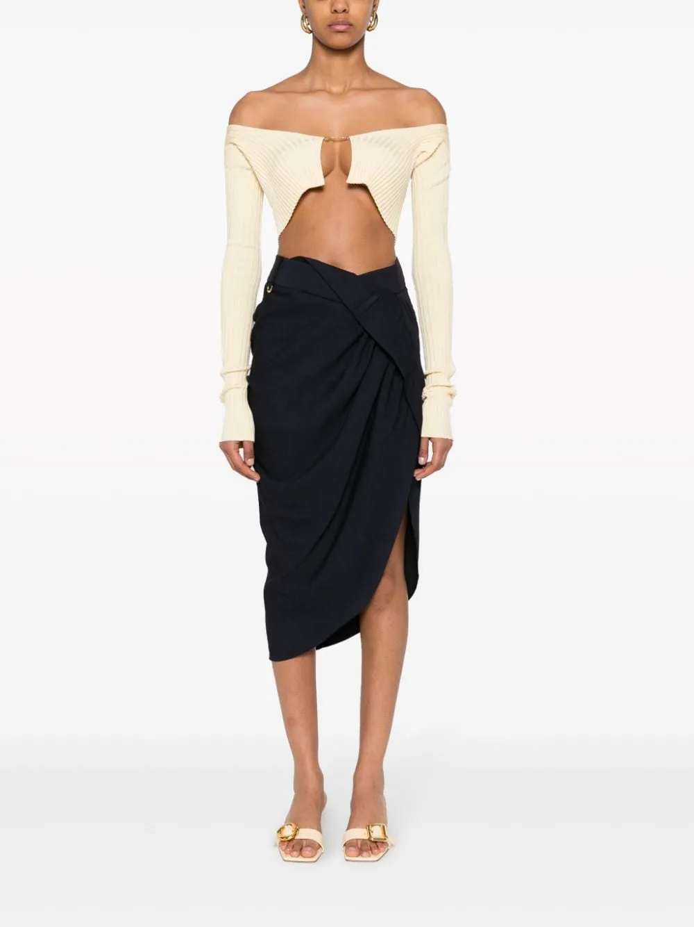 Gonna midi la jupe saudade in blu - donna