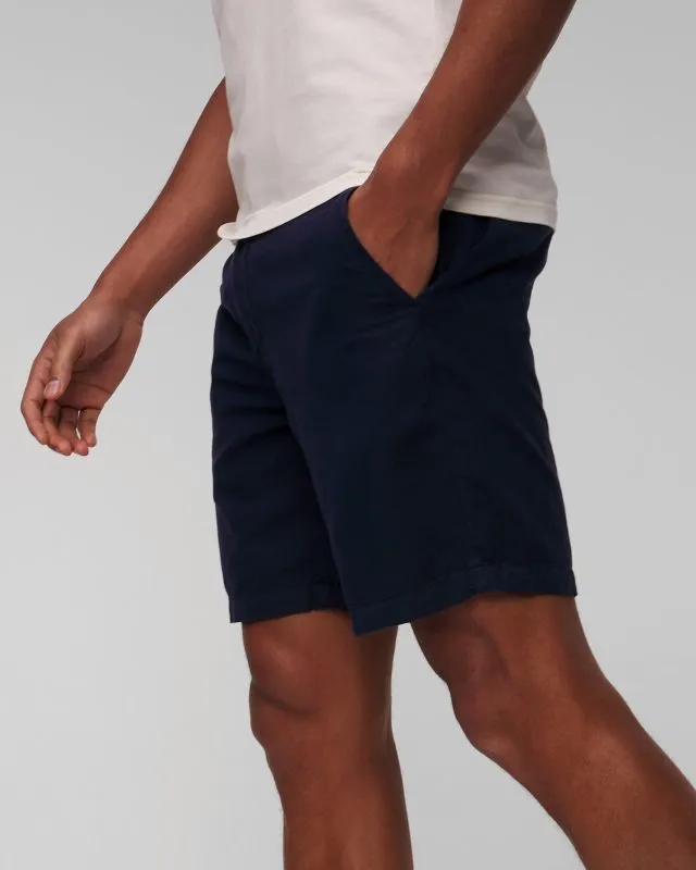 Granatowe szorty lniane męskie Polo Ralph Lauren 710741375-410