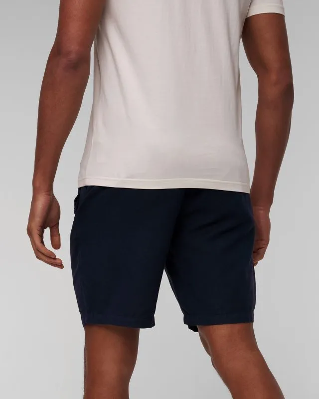 Granatowe szorty lniane męskie Polo Ralph Lauren 710741375-410