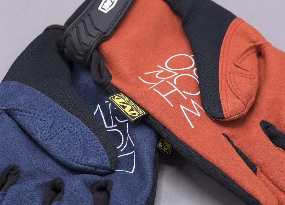 Guanti 100% rosso/blu The Original Mechanix Wear 