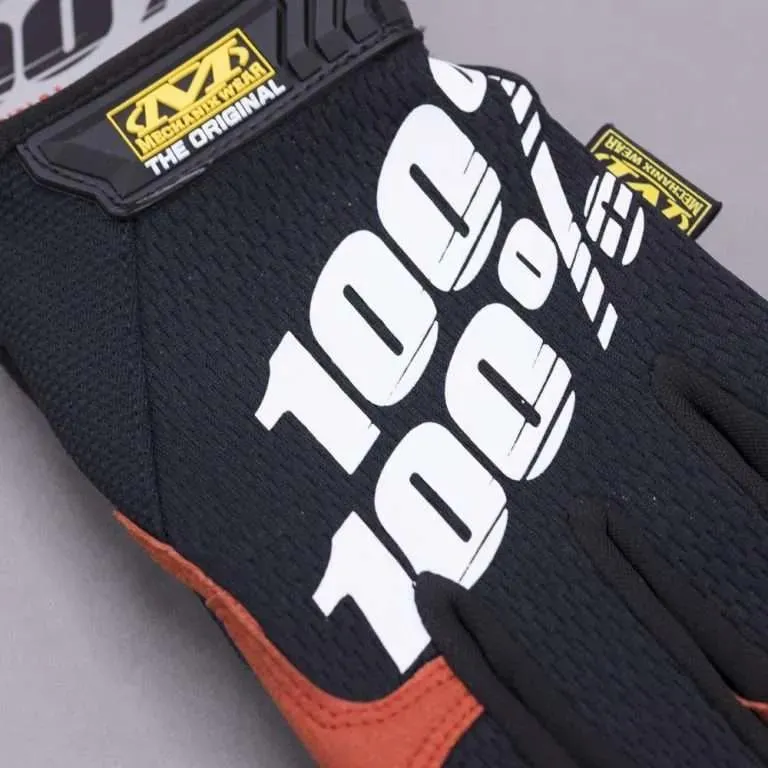 Guanti 100% rosso/blu The Original Mechanix Wear 