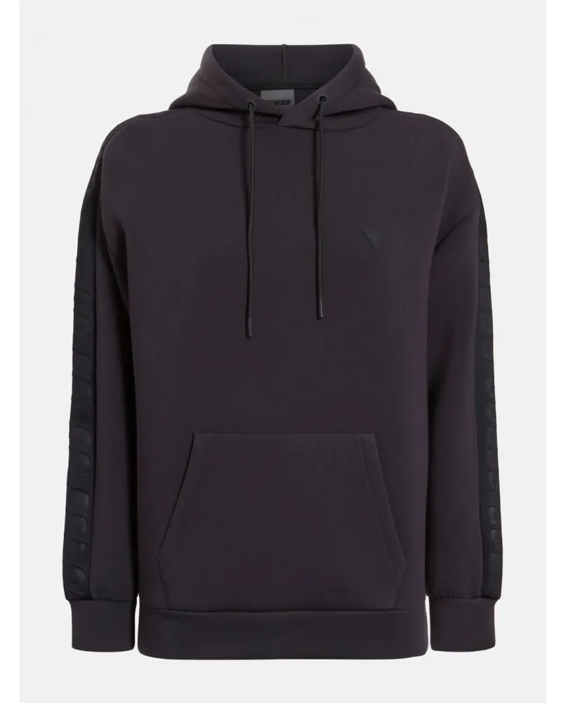 GUESS felpa ECO donna con cappuccio nero