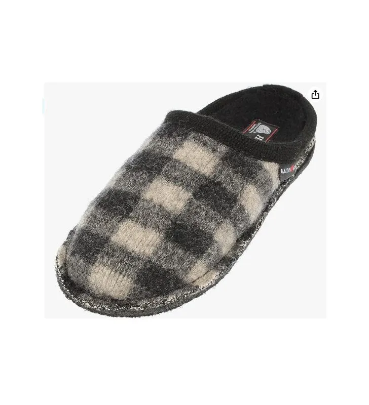 HAFLINGER FLAIR PLAID CIABATTA UOMO