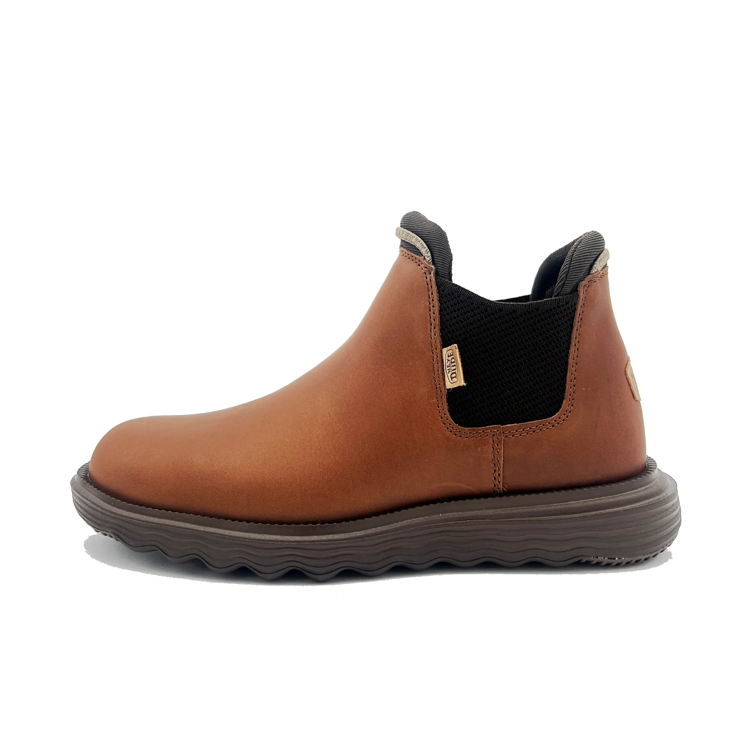 Hey Dude Branson chelsea pelle col. cognac