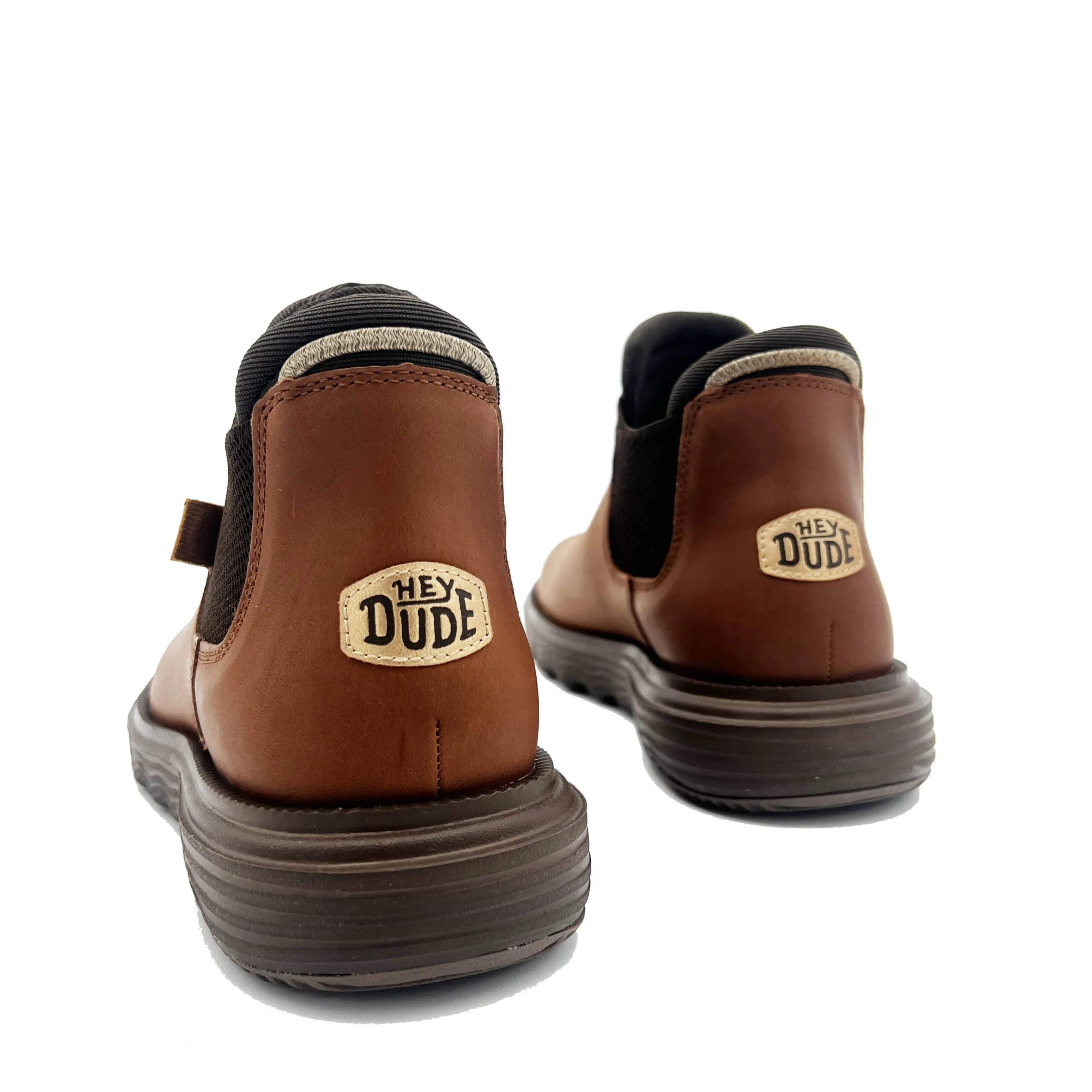 Hey Dude Branson chelsea pelle col. cognac