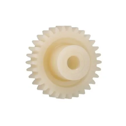 Ingranaggio cilindrico Igus, modulo 1.25, 100 denti, passo Ø 125mm, semigiunto Ø 24mm, foro Ø 12mm, in Igutek P360