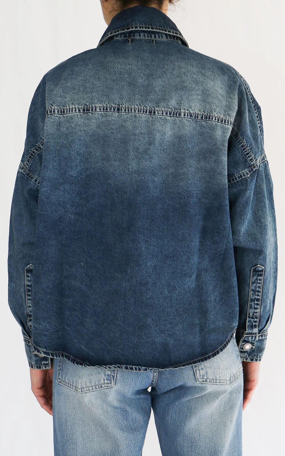 Initial – Giacca / camicia denim over – Jeans