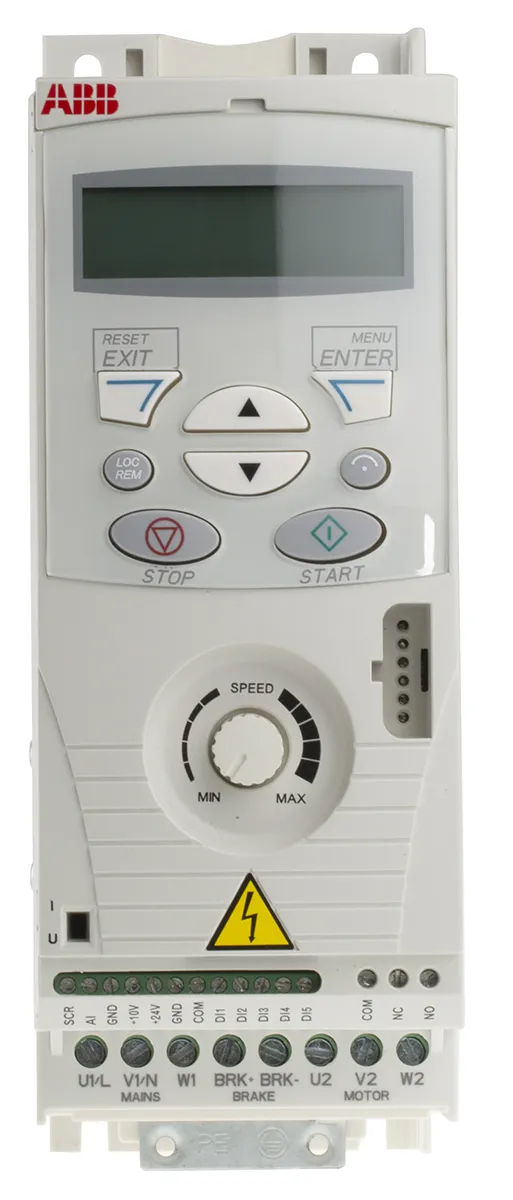 Inverter ABB, 0,37 kW, 480 V c.a., 3 fasi, 500Hz