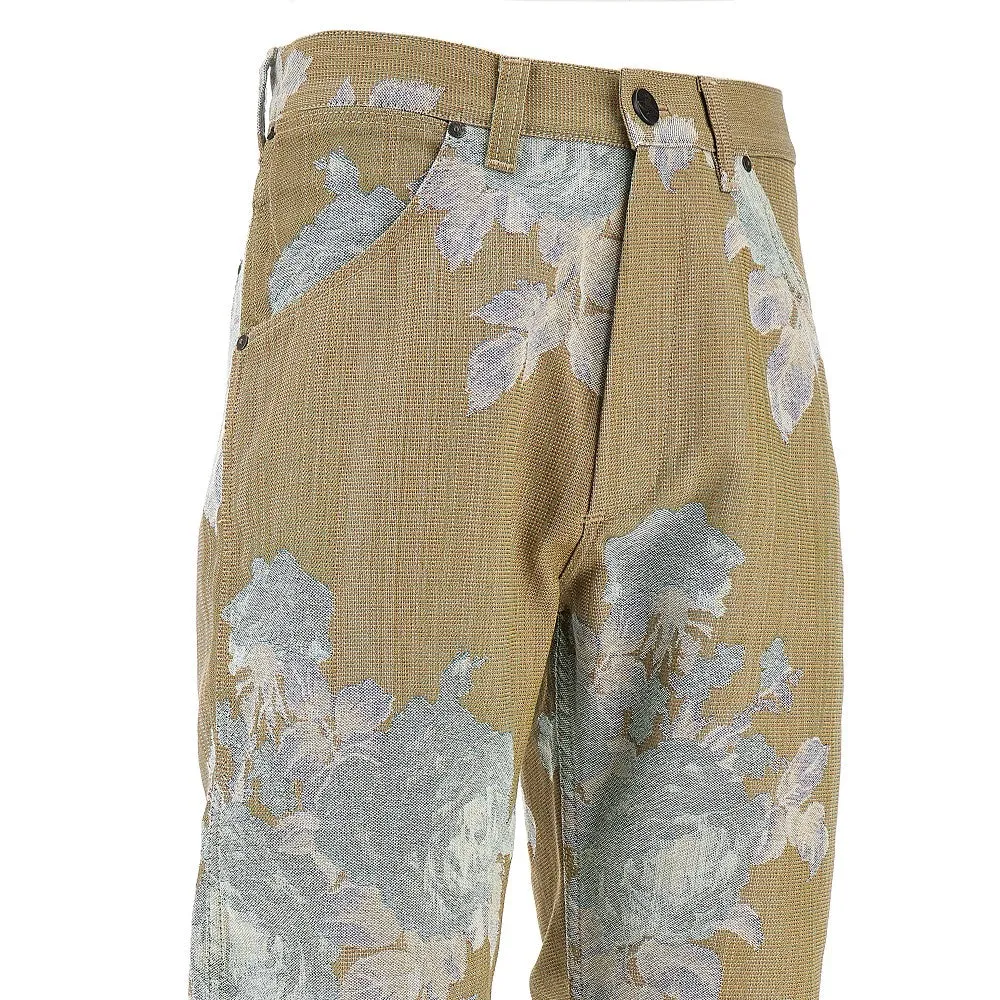 Jeans 'Ranch' in cotone jacquard