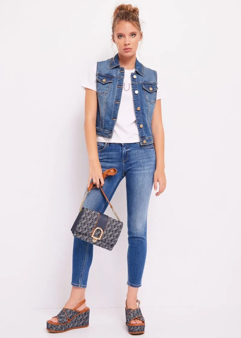 Jeans skinny cropped
