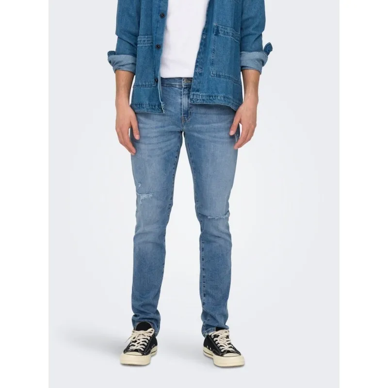 JEANS SLIM FIT ONSLOOM DA UOMO ONLY & SONS L32