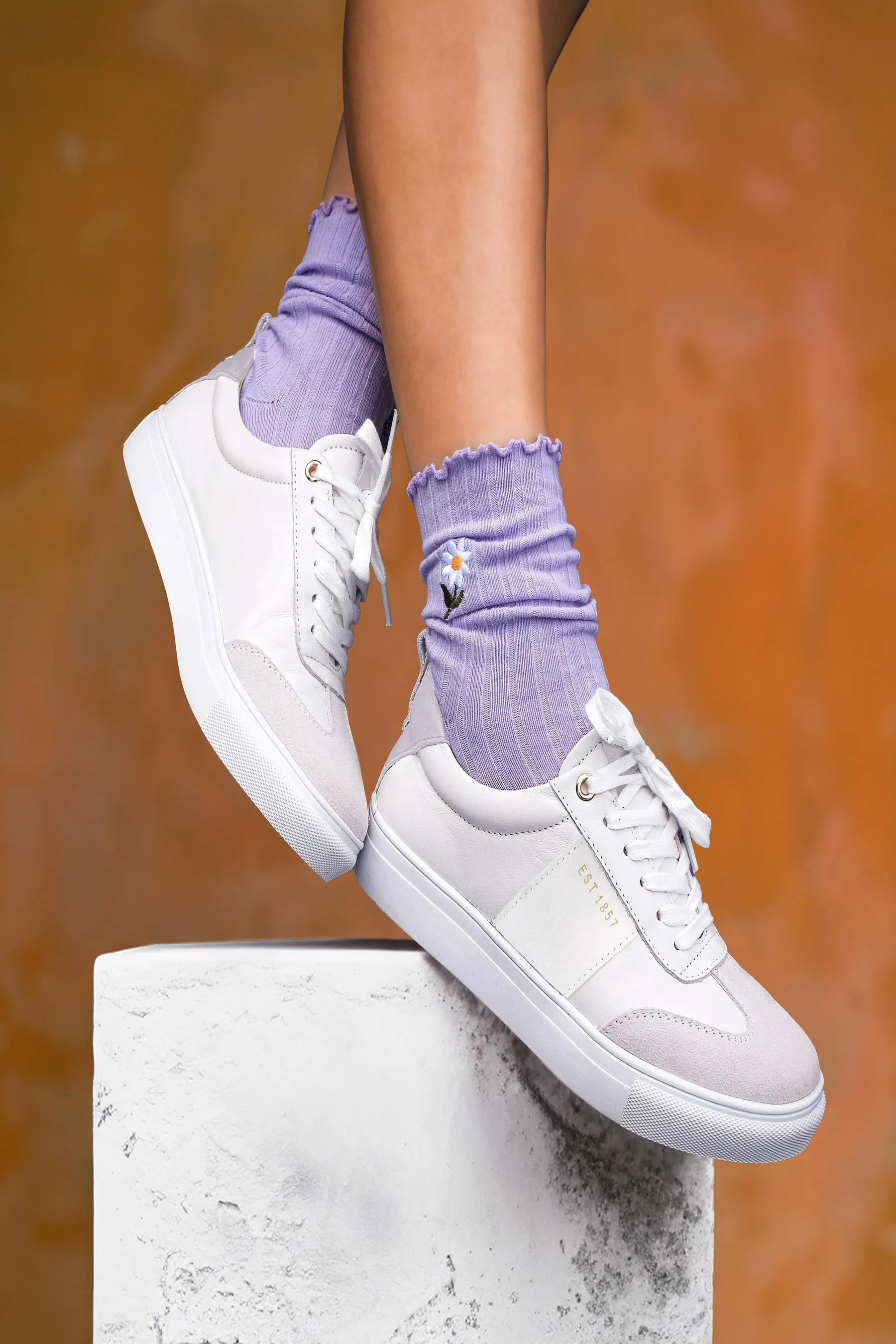 Jones Bootmaker - Aspyn - Scarpe da ginnastica in pelle    