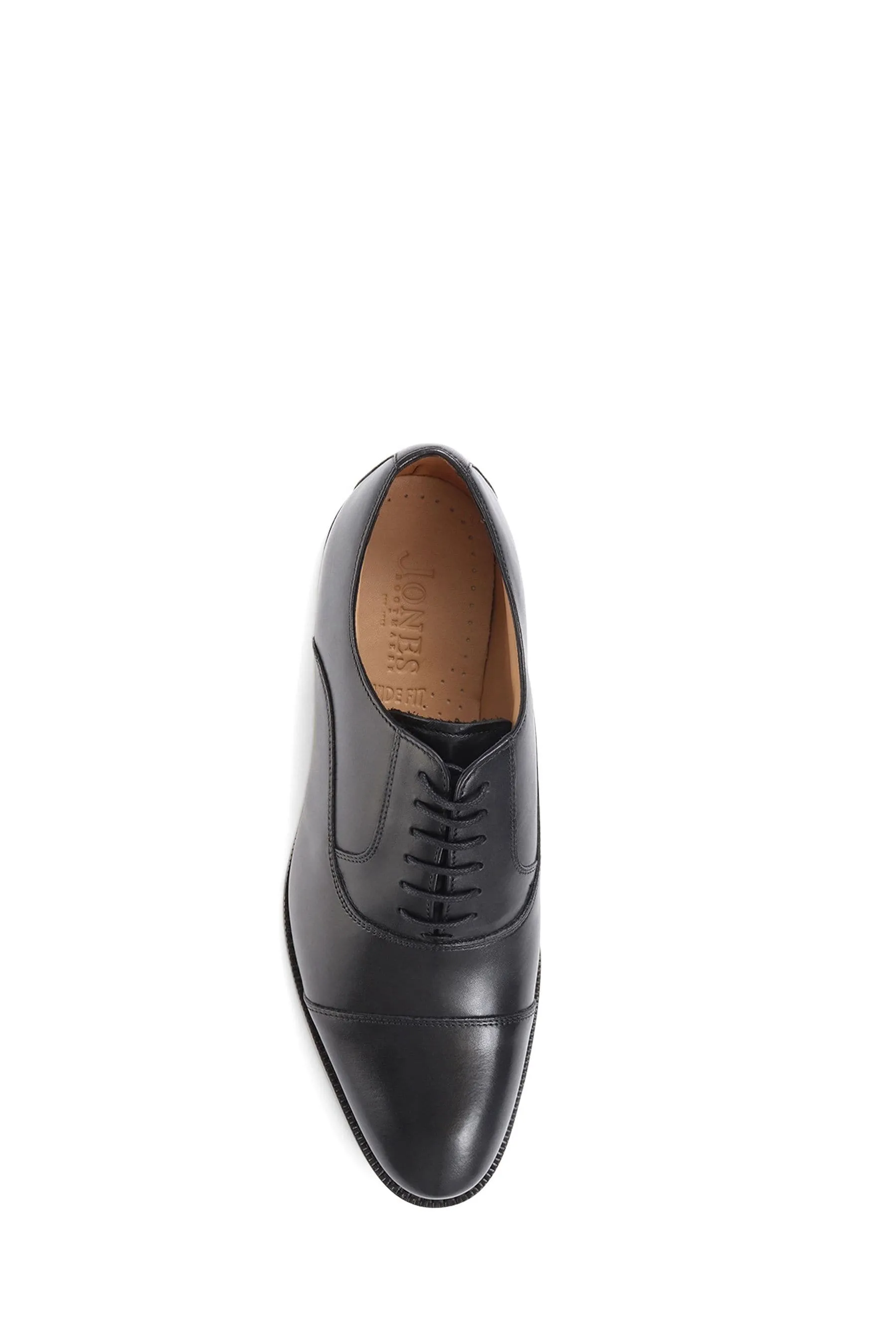 Jones Bootmaker Matteo Nero - Vestibilità ampia Oxford Scarpe