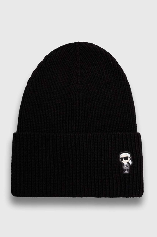 Karl Lagerfeld berretto in misto lana