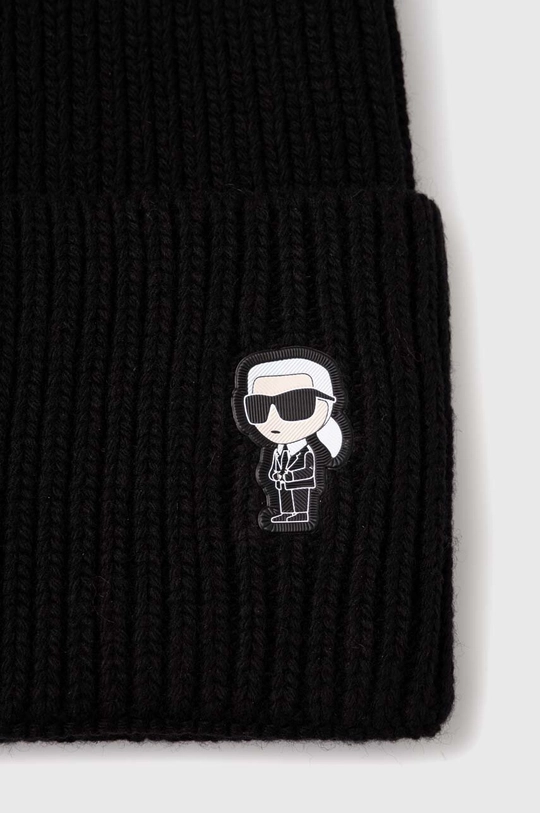 Karl Lagerfeld berretto in misto lana