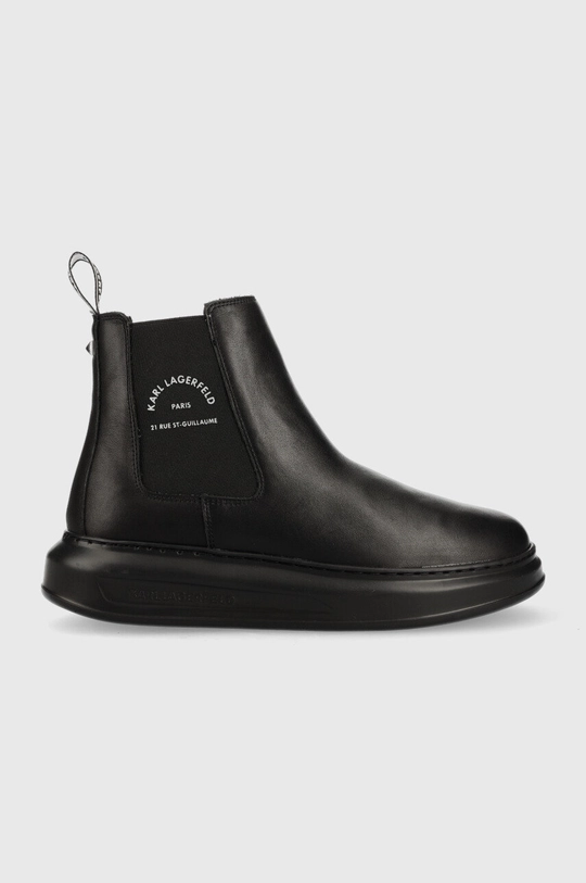 Karl Lagerfeld stivaletti chelsea in pelle KAPRI MENS