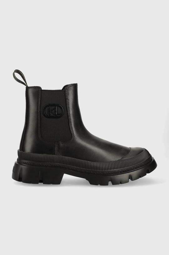 Karl Lagerfeld stivaletti chelsea in pelle TREKKA MENS