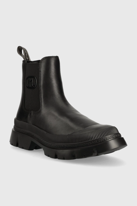 Karl Lagerfeld stivaletti chelsea in pelle TREKKA MENS