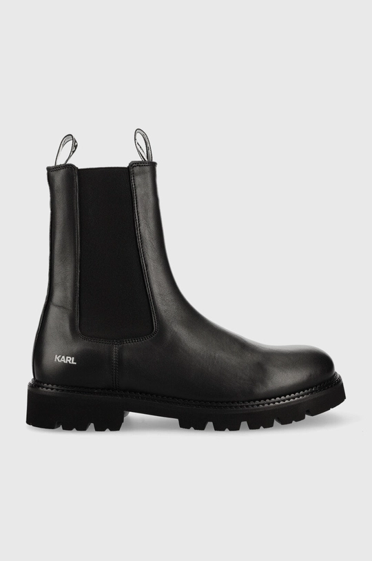 Karl Lagerfeld stivaletti chelsea in pelle TROUPE MENS