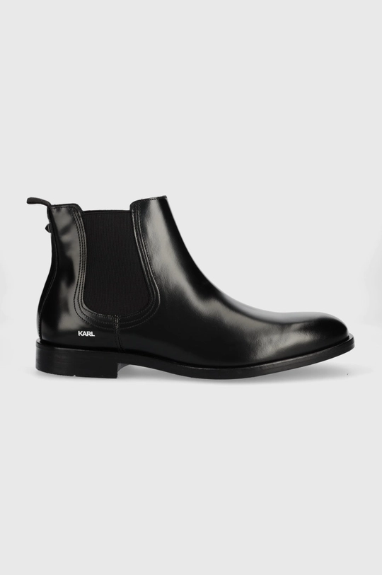 Karl Lagerfeld stivaletti chelsea in pelle URANO IV