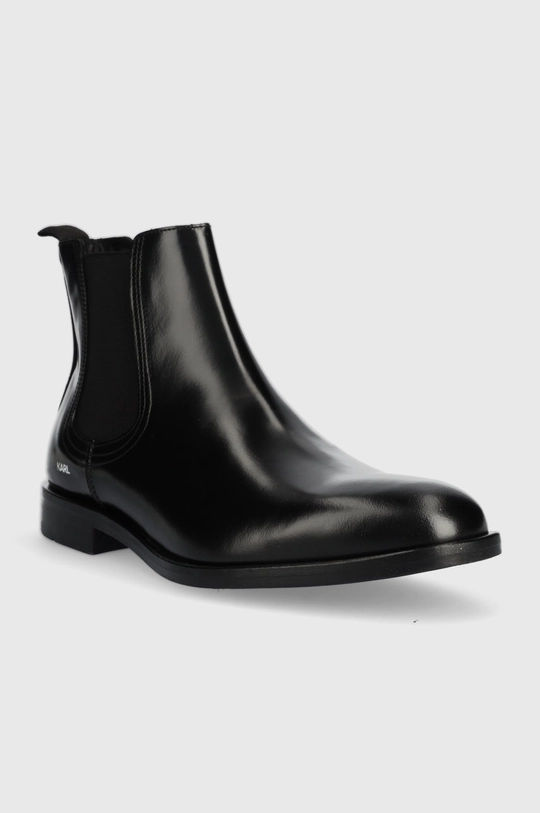 Karl Lagerfeld stivaletti chelsea in pelle URANO IV