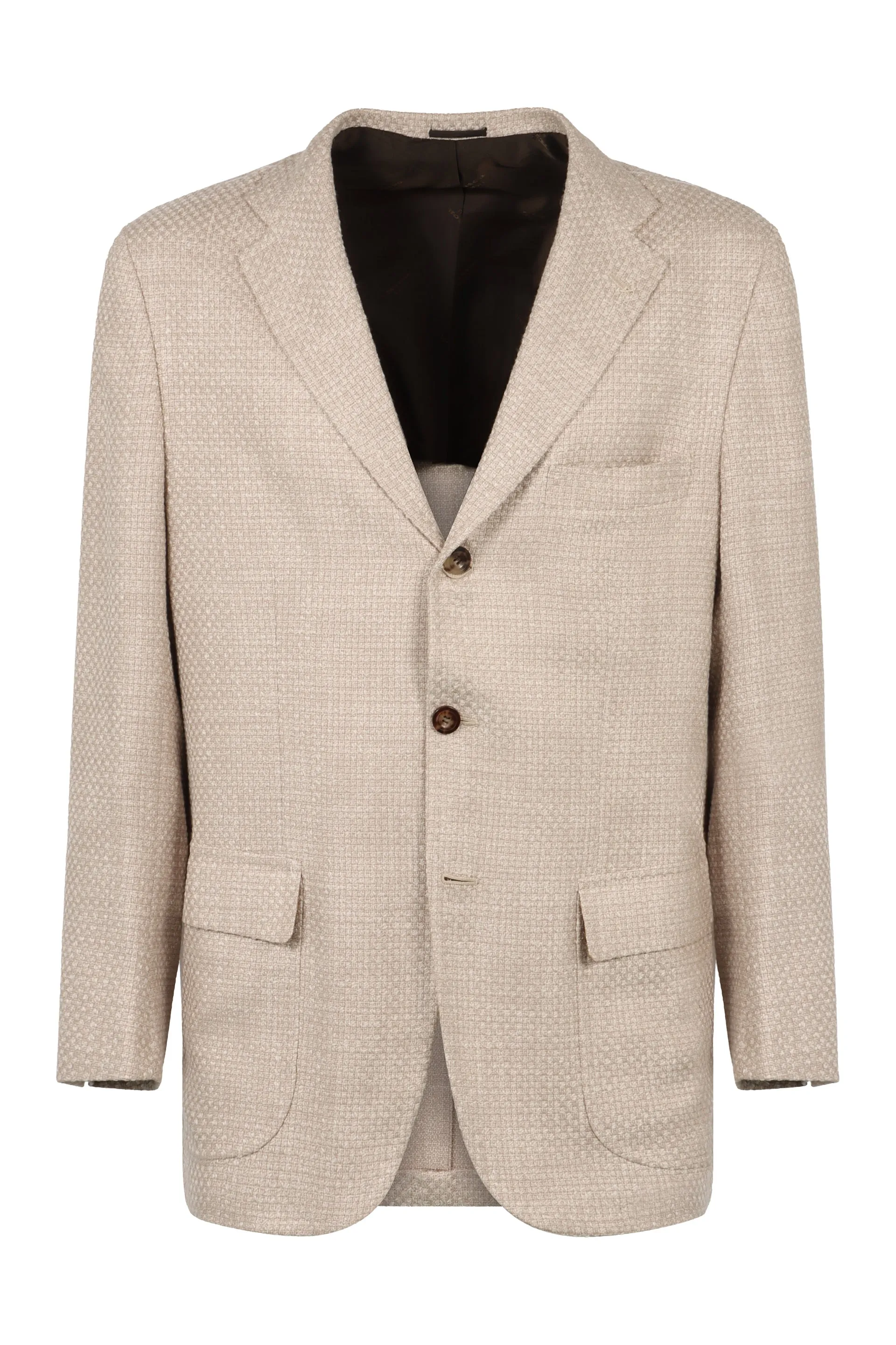 KITON Giacca monopetto in misto lana