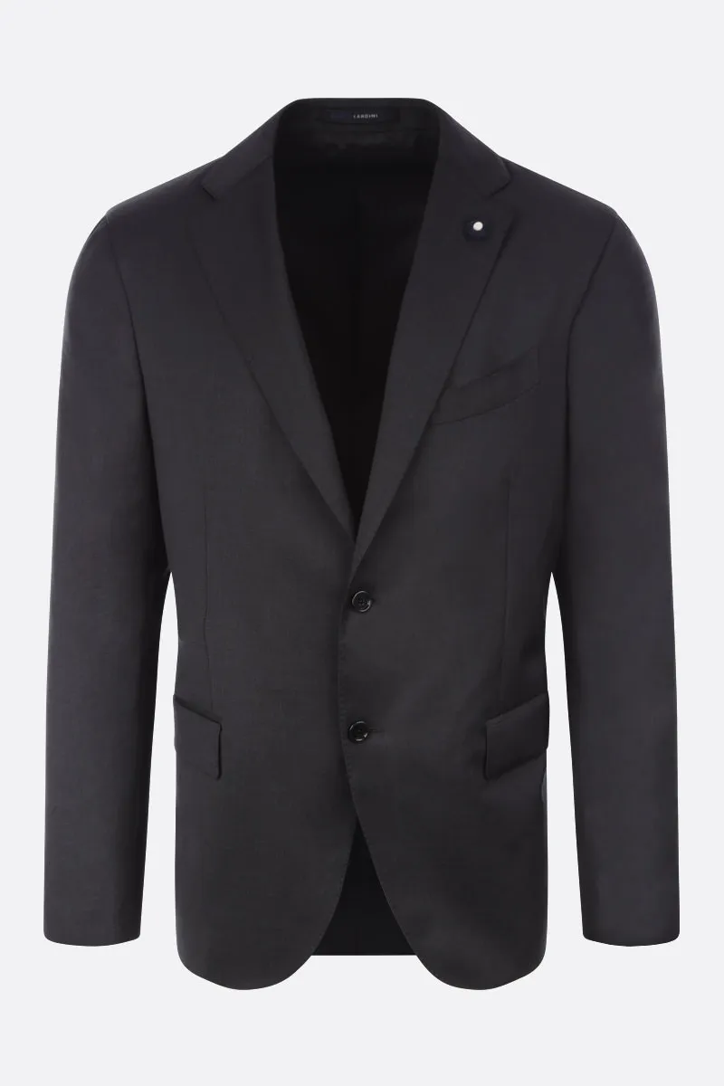 LARDINI giacca monopetto in misto lana 