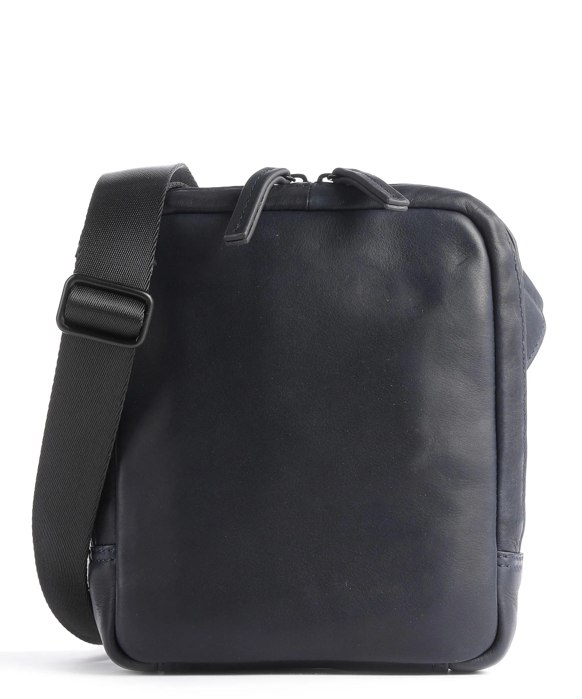  Leonhard Heyden Den Haag XS Borsa a tracolla pelle bovina navy  