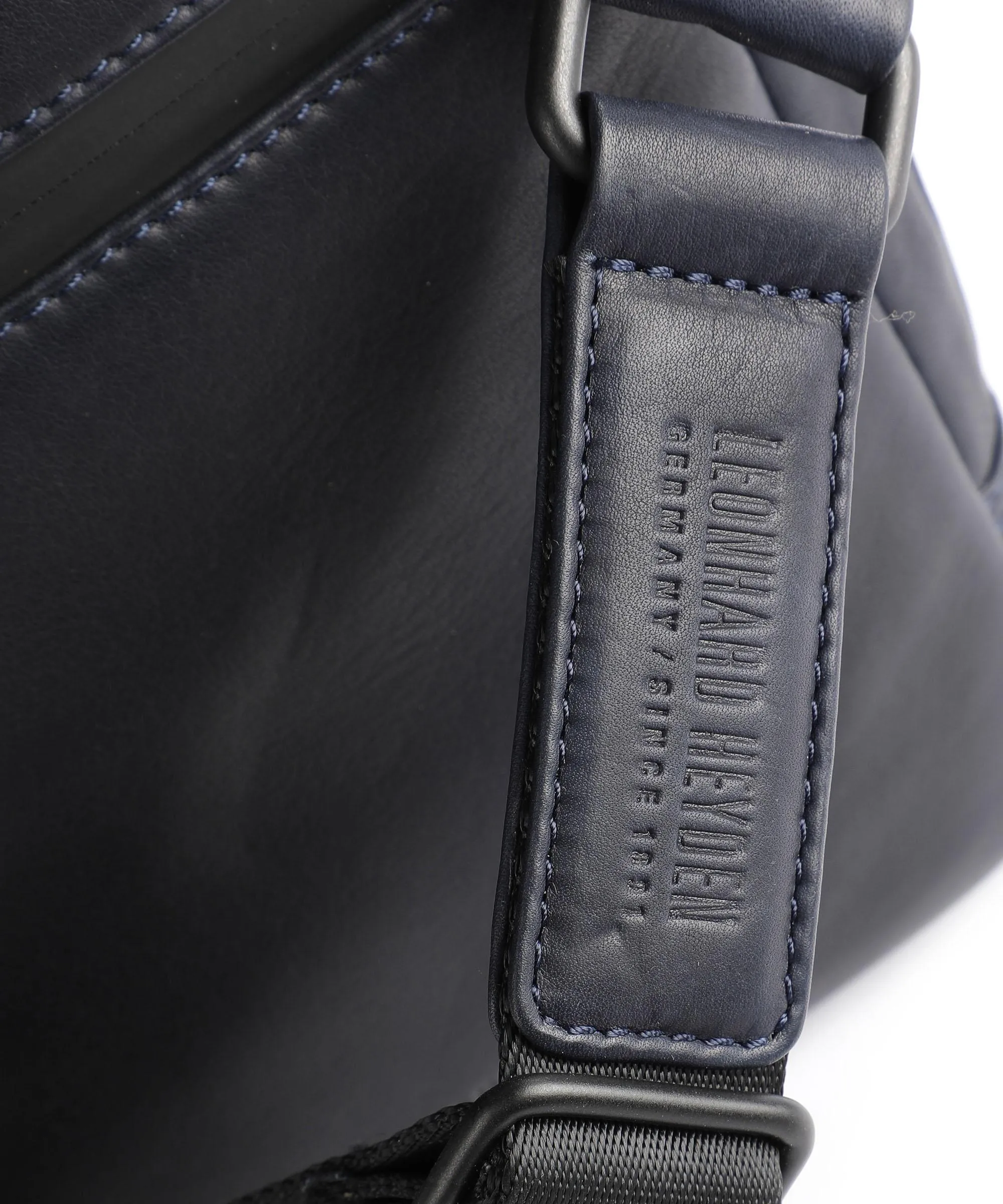  Leonhard Heyden Den Haag XS Borsa a tracolla pelle bovina navy  