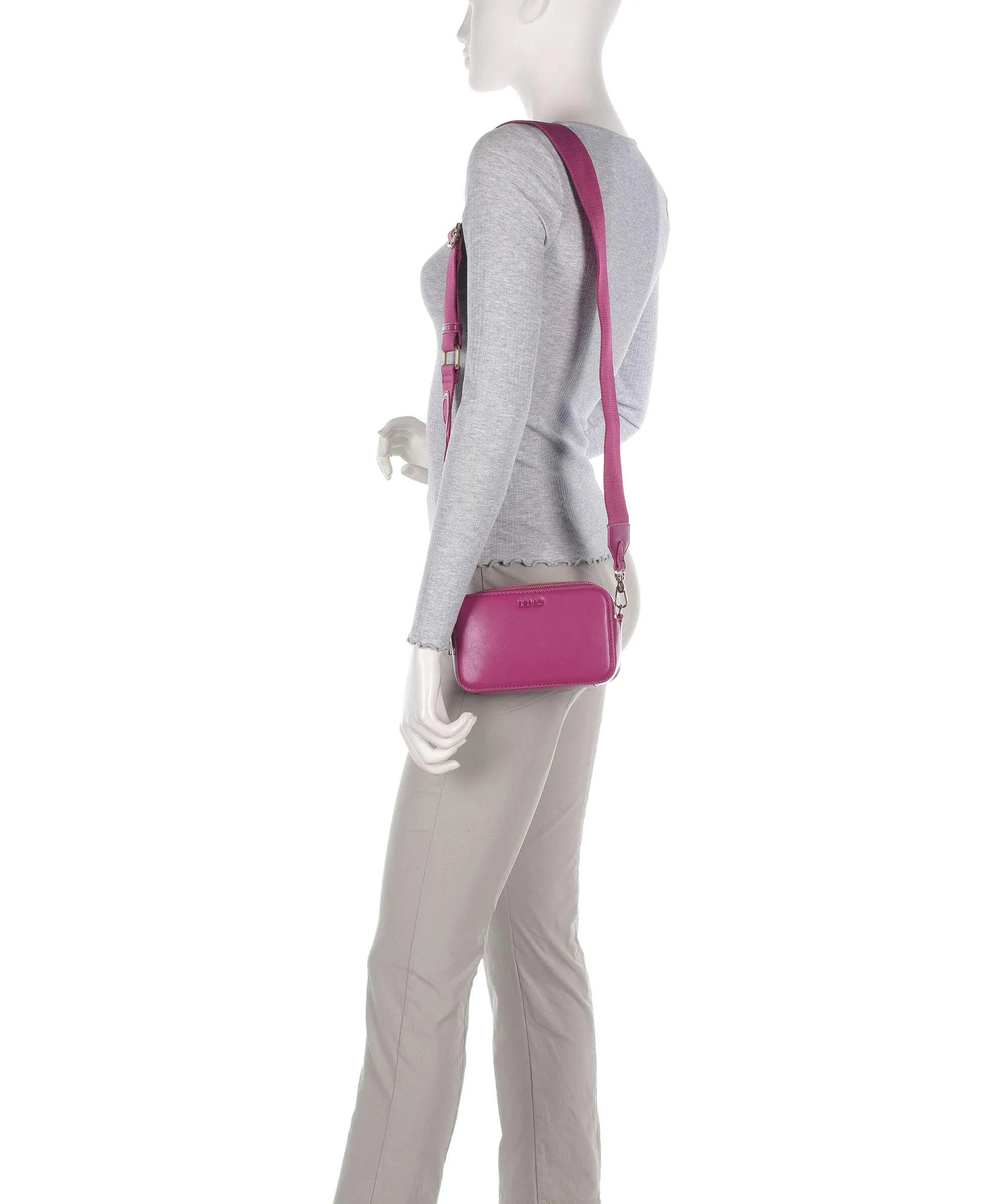  Liu Jo Ridhi Borsa a tracolla pelle sintetica fucsia  