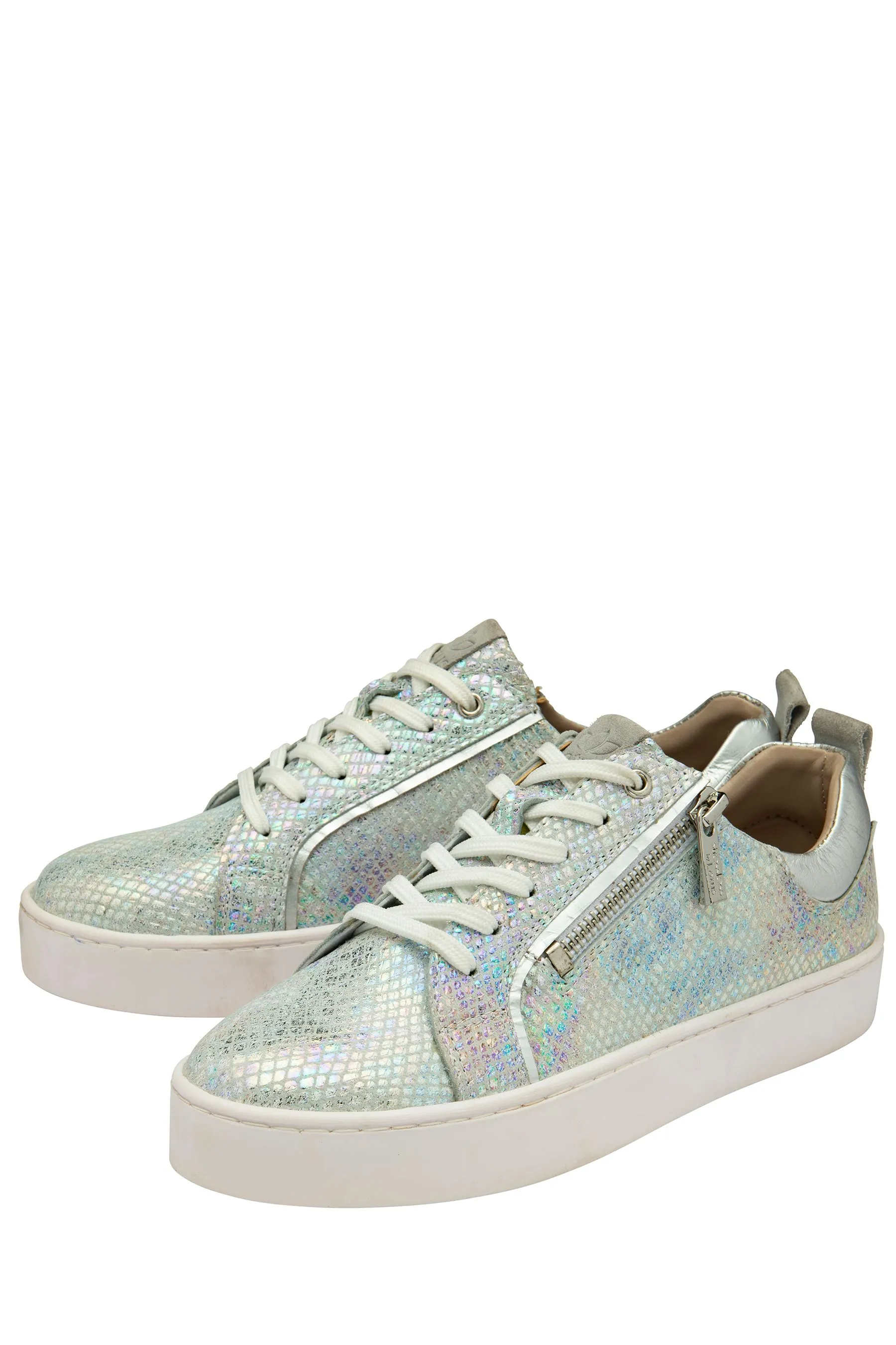 Lotus - Scarpe da ginnastica in pelle con zip    