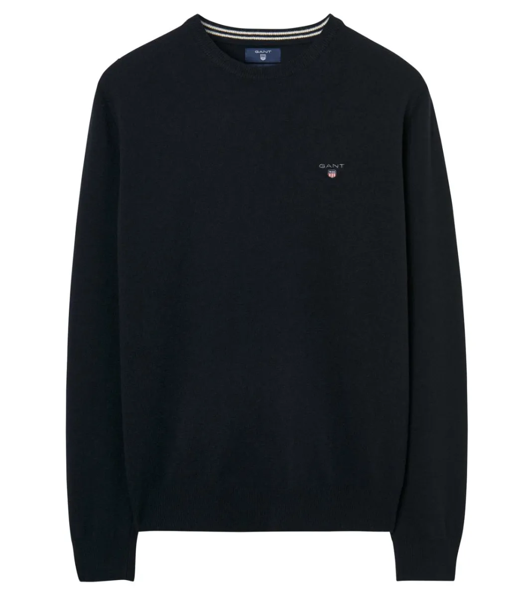 Maglia Gant uomo girocollo in finissima lana vergine 86211
