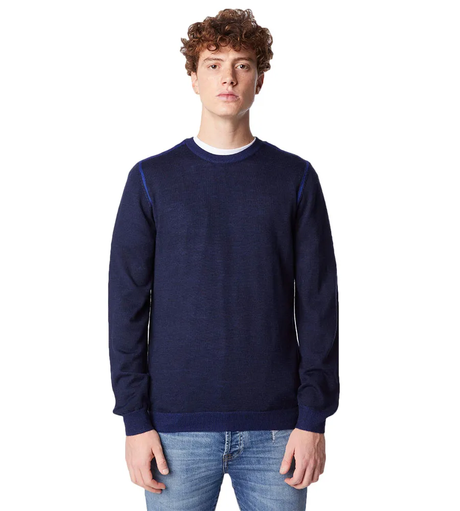 Maglia girocollo Uomo in misto lana Gas