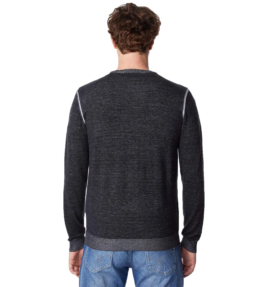 Maglia girocollo Uomo in misto lana Gas