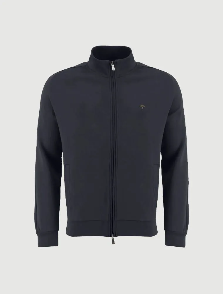 Maglia In Felpa Aperta Fynch-hatton - Blu