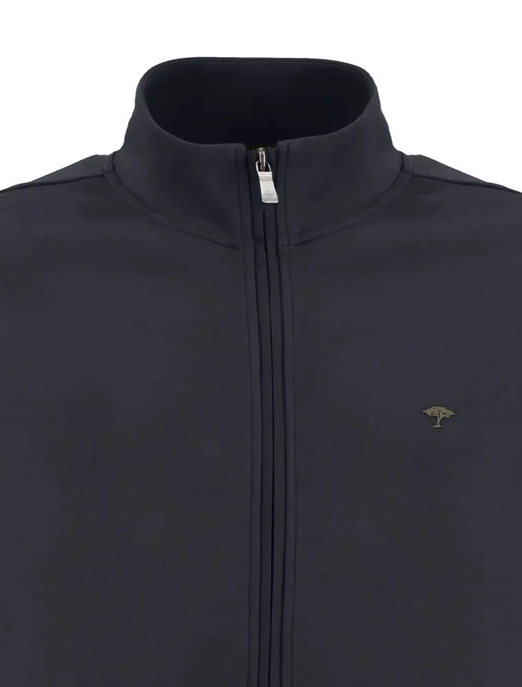 Maglia In Felpa Aperta Fynch-hatton - Blu