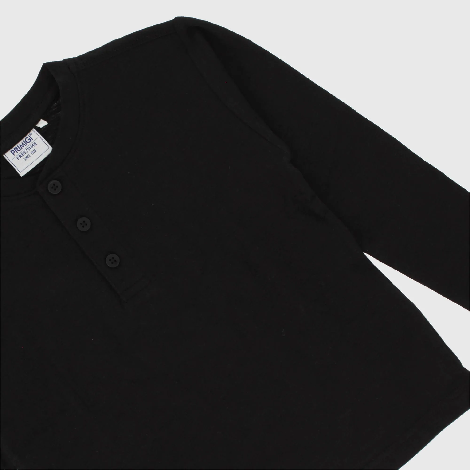 Maglietta in jersey da bambino, nero                                 