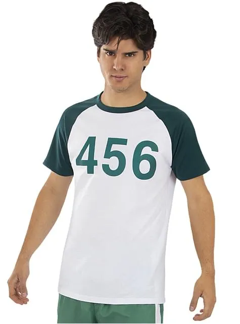 Maglietta Squid Game Player 456 - Official Netflix