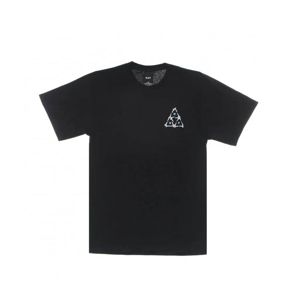 maglietta uomo broken bones triple triangle tee BLACK