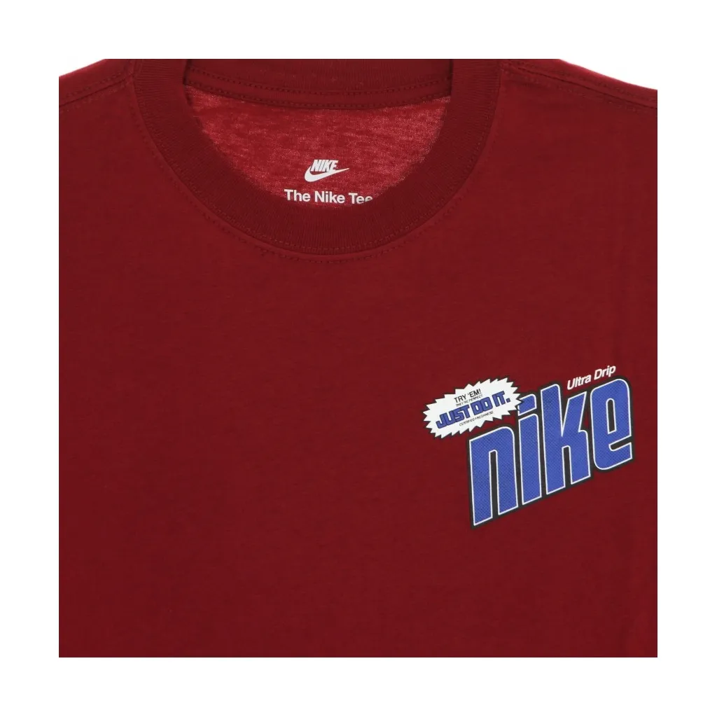 maglietta uomo keep it clean tee 2 POMEGRANATE