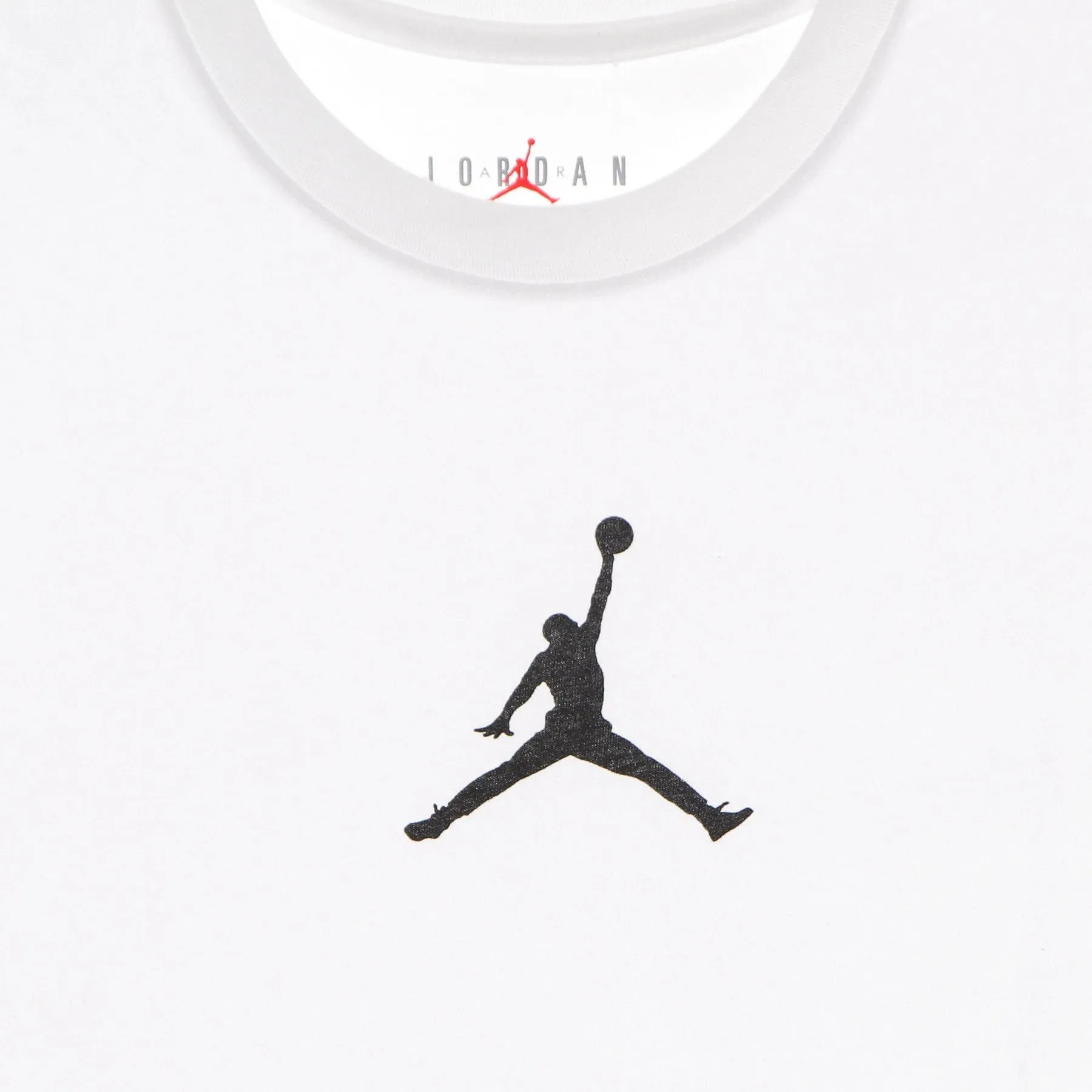 Maglietta Uomo M Jumpman Dry Fit Ss Crew White/black