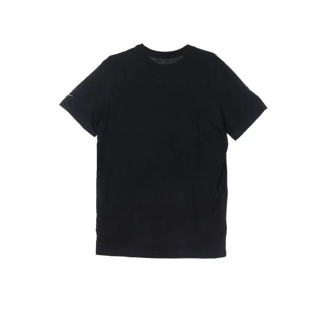maglietta uomo nba dry tee essential chrome logo loslak BLACK