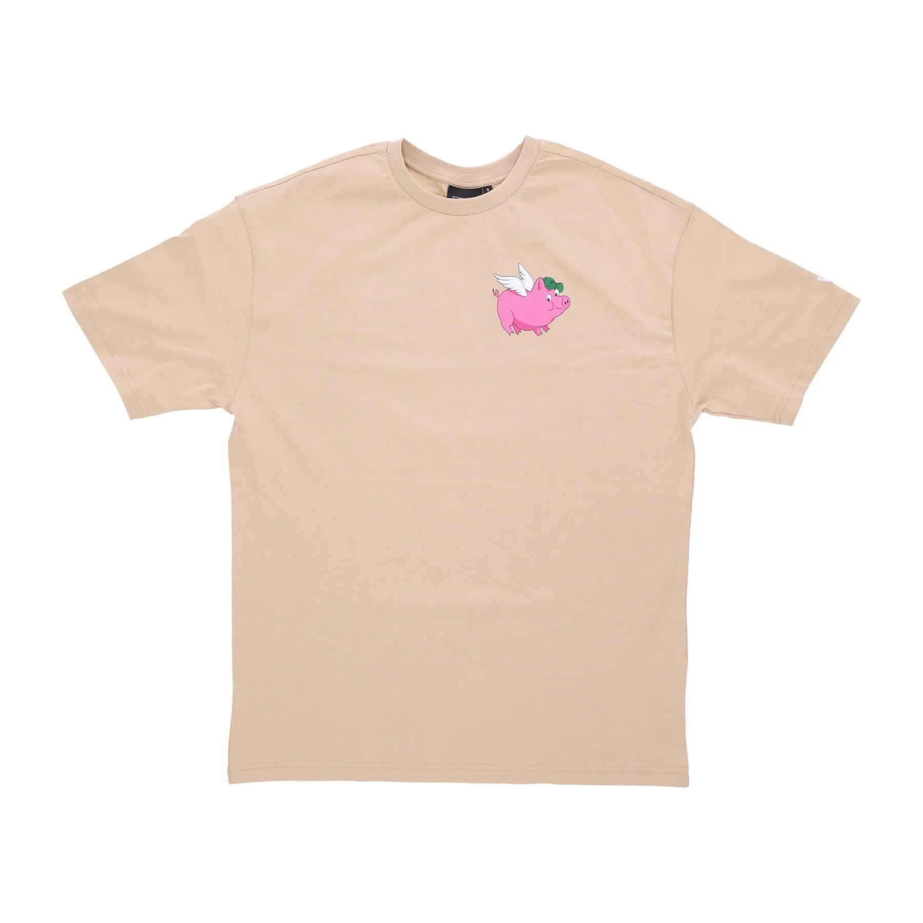 Maglietta Uomo Ne Character Graphic Os Tee Light Beige/white