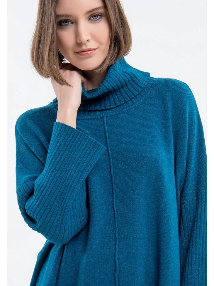 MAGLIONE A CAMPANA COLLO ALTO