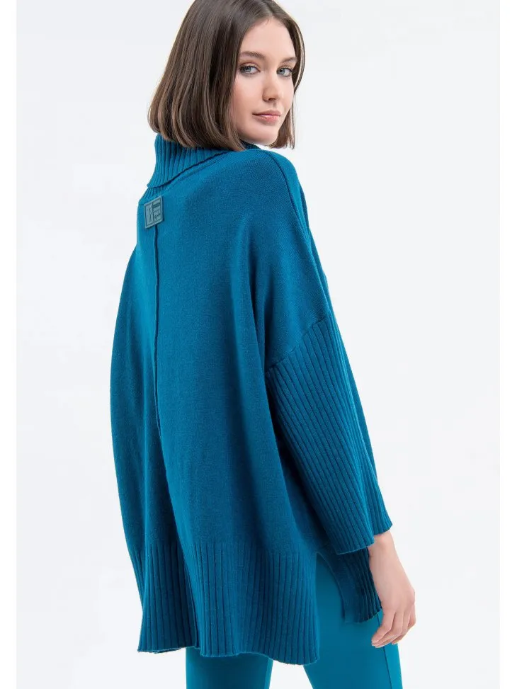 MAGLIONE A CAMPANA COLLO ALTO