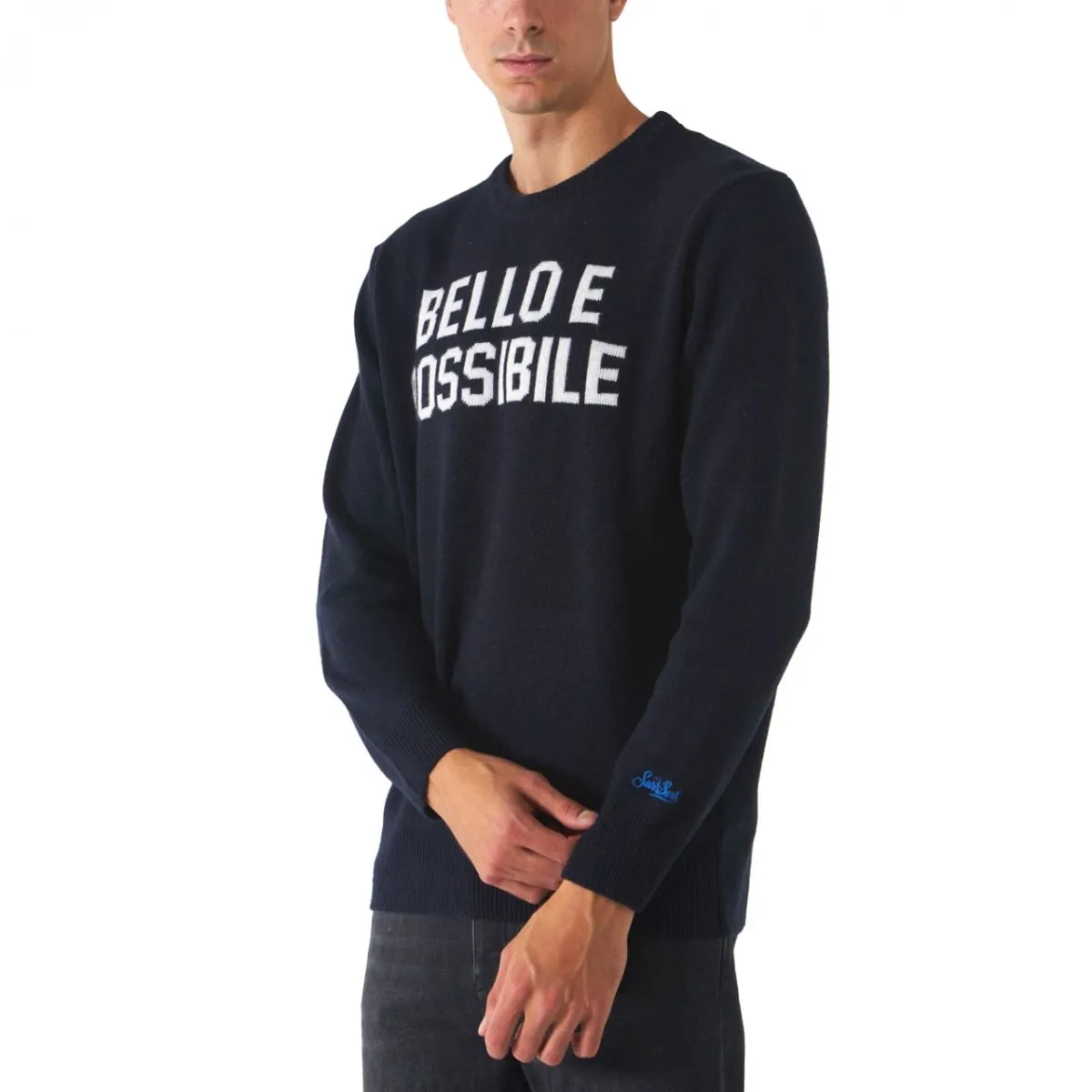 Maglione Girocolo Bello E Possibile