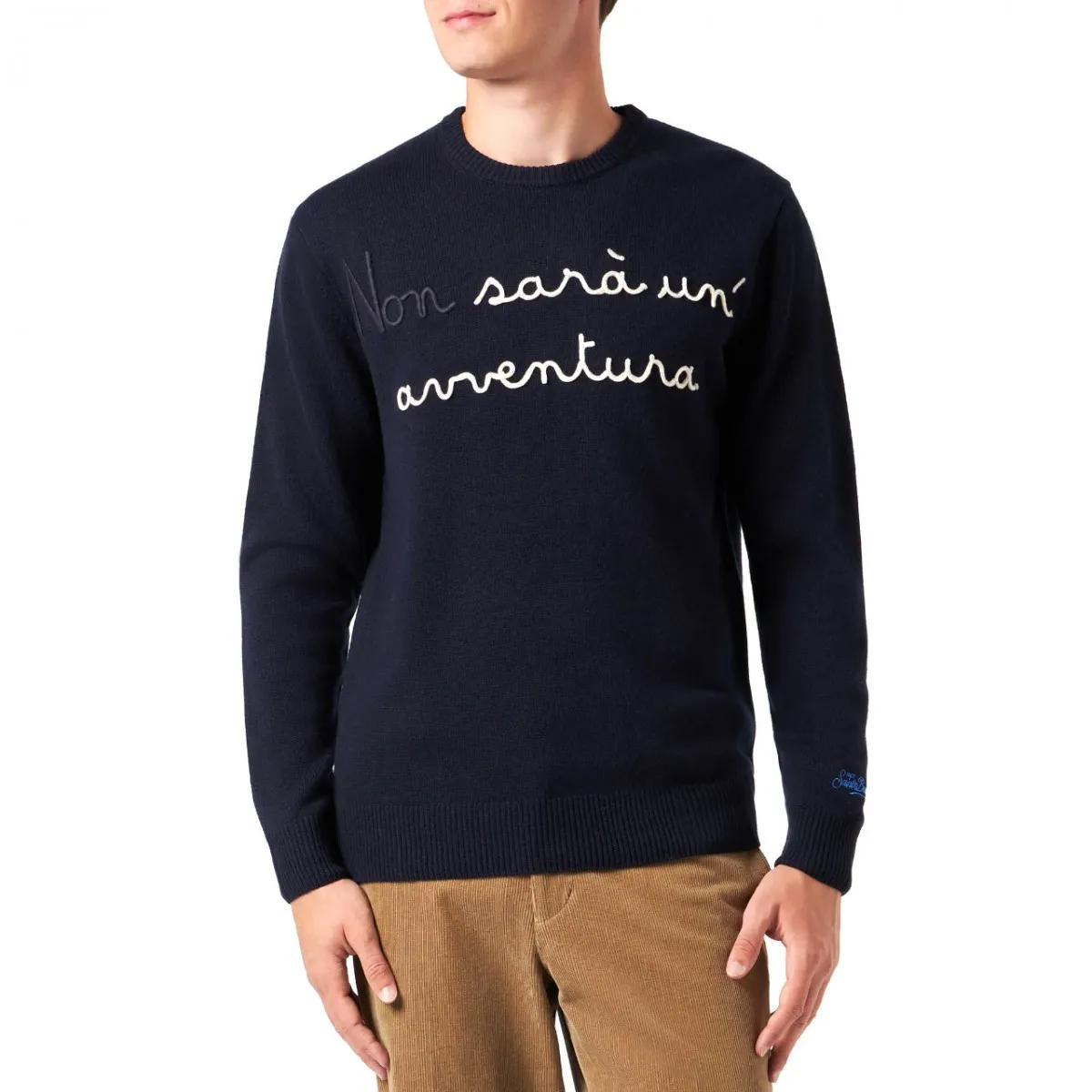 Maglione Heron Con Ricamo Avventura