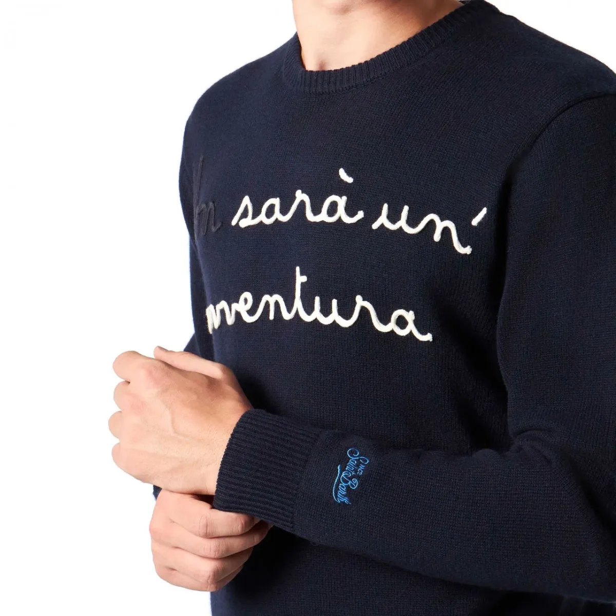 Maglione Heron Con Ricamo Avventura