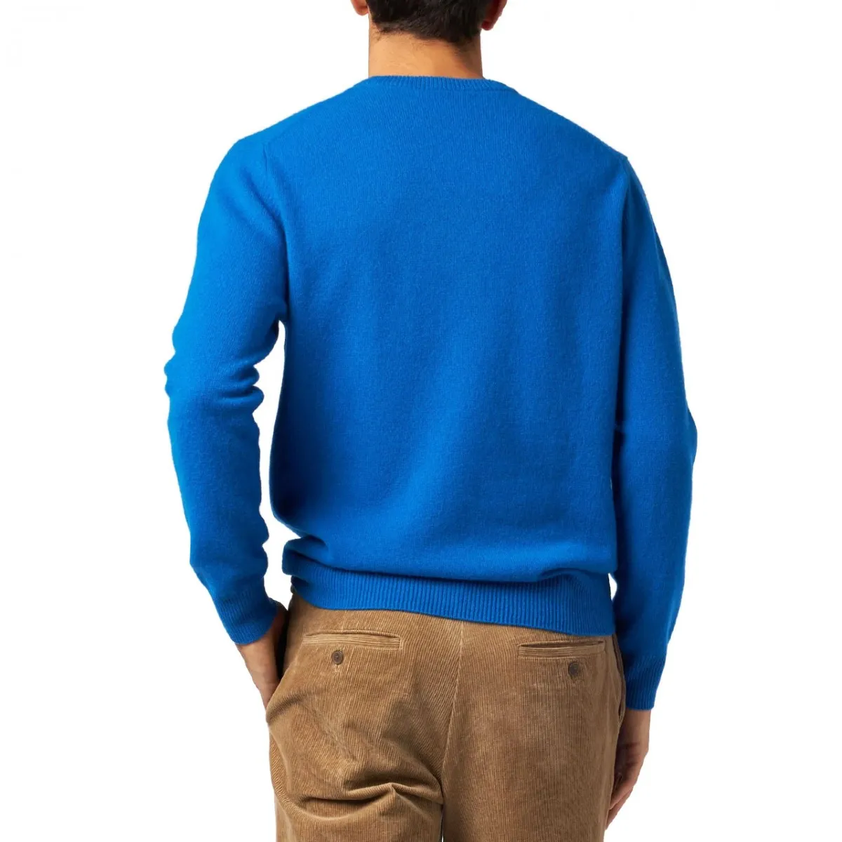 Maglione Heron Con Ricamo Blu